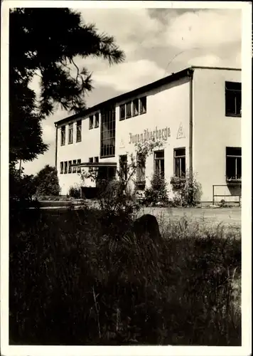 Ak Hünxe Niederrhein, Jugendherberge, Außenansicht