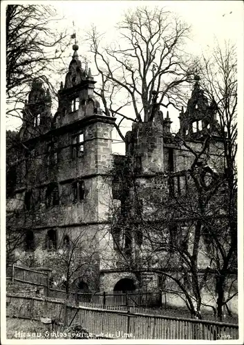 Foto Ak Hirsau Calw im Schwarzwald, Schlossruine mit der Ulme