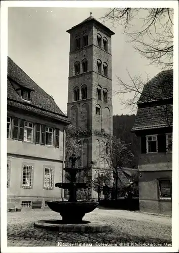 Foto Ak Hirsau Calw im Schwarzwald, Kloster, Eulenturm, Ehemaliger Klosterkirchturm