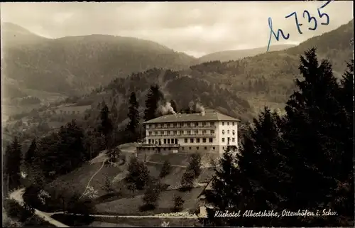 Ak Ottenhöfen im Schwarzwald, Kurhotel Albertshöhe