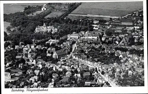 Ak Bückeburg im Kreis Schaumburg, Fliegeraufnahme