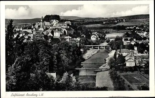 Ak Arnsberg im Sauerland, Gesamtansicht