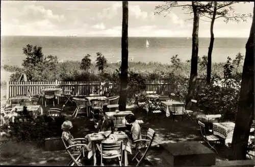 Ak Ostseebad Timmendorfer Strand, Pension Haus Niedersachsen, Terrassenpartie