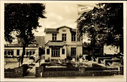 Ak Ostseebad Timmendorfer Strand, Pension Glückauf, Bes. E. Besserung