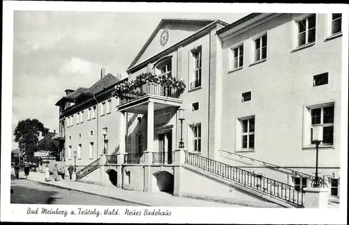 Ak Horn Bad Meinberg im Kreis Lippe, Seitenblick auf Neues Badehaus