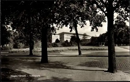 Ak Hagen in Westfalen, Volkspark