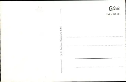 Ak Heimbach in der Eifel, Gesamtansicht