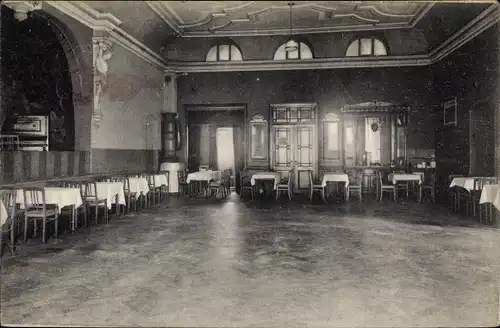 Ak Dresden Neustadt, Ballsaal Deutsches Haus, Großenhainer Straße 93, Innenansicht