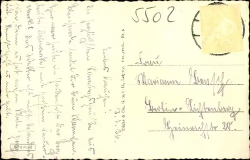 Ak Bleicherode am Harz, Oberstraße