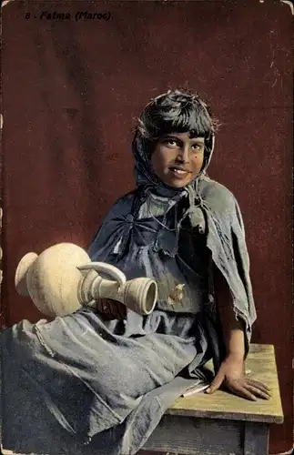 Ak Marokko, Fatma, Araberin, Maghreb