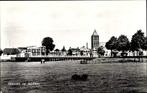 Ak Dalfsen Overijssel, Blick auf den Ort