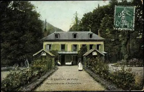 Ak Vichy Allier, Restaurant de l'Ardoisiere