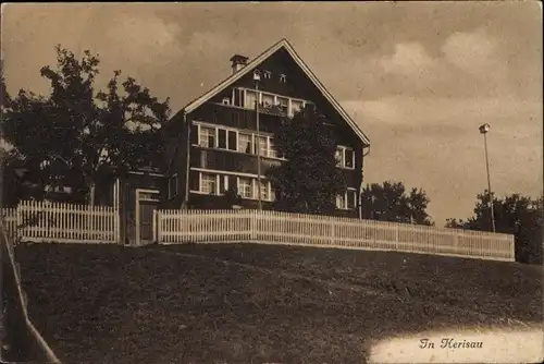 Ak Herisau Kanton Appenzell Außerrhoden, Ortspartie, Villa