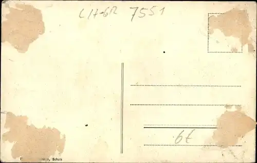 Ak Fetan Ftan Kt Graubünden Schweiz, Hotel Bellavista, Kirchturm