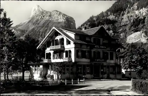 Ak Kandersteg Kanton Bern, Hotel Müller, Gellihorn