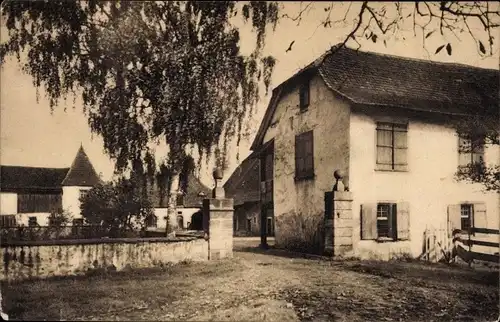 Ak Birsfelden Kanton Basel Land, Birsfelder Hof am Rhein