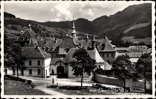 Ak Val-de-Charmey Kanton Freiburg, Kloster Chartreuse de la Valsainte