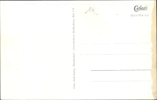 Ak Hachenburg im Westerwald, Blick auf den Ort