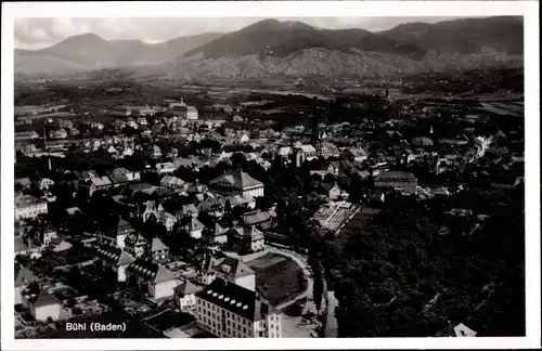 Ak Bühl in Baden, Gesamtansicht, Vogelschau