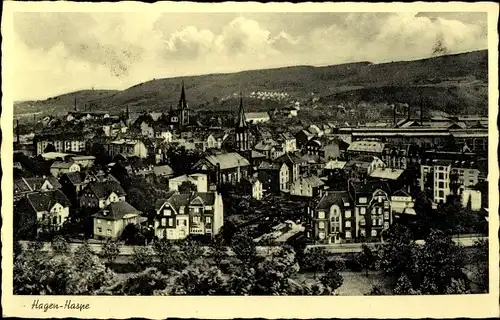 Ak Haspe Hagen Westfalen, Gesamtansicht