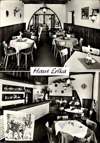 Ak Wankum Wachtendonk am Niederrhein, Restaurant, Haus Erika