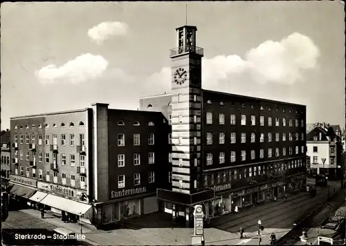 Ak Sterkrade Oberhausen Nordrhein Westfalen, Stadtmitte