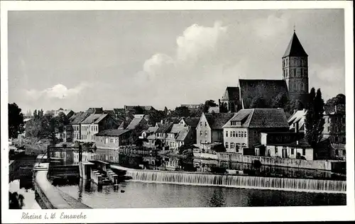 Ak Rheine in Westfalen, Emswehr