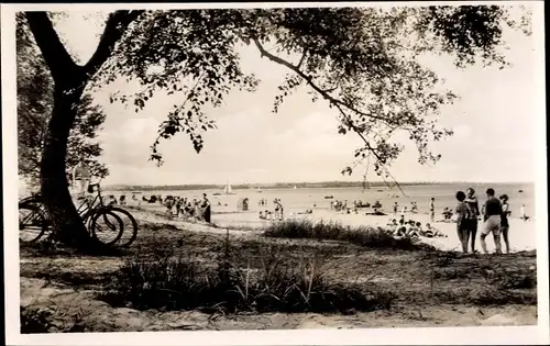 Ak Scharbeutz in Ostholstein, Strandpartie