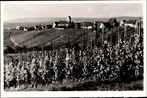 Ak Ötlingen Weil am Rhein, Weinanbau, Ort