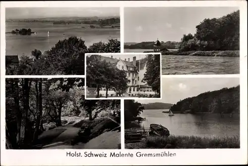 Ak Gremsmühlen Malente in Ostholstein, Teilansichten