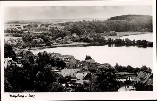 Ak Ratzeburg im Herzogtum Lauenburg, Teilansicht, Luftbild