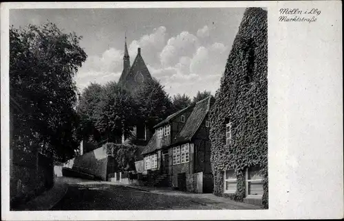 Ak Mölln im Herzogtum Lauenburg, Marktstraße