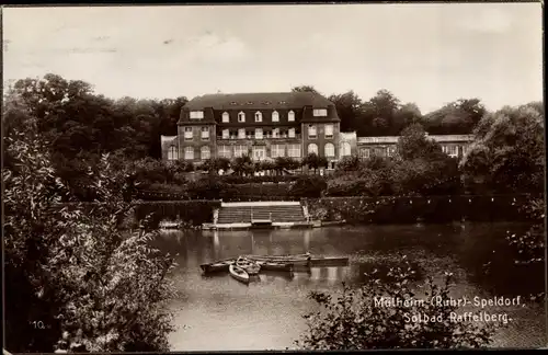 Ak Speldorf Mülheim an der Ruhr, Solbad Raffelberg