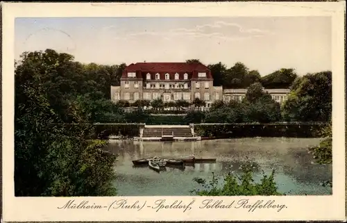 Ak Speldorf Mülheim an der Ruhr, Solbad Raffelberg