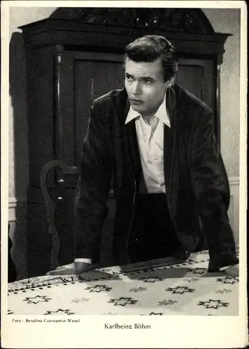 Ak Schauspieler Karlheinz Böhm, Filmszene