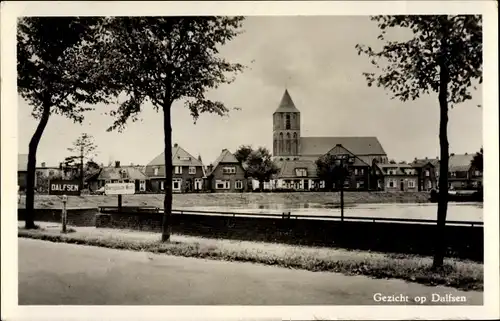 Ak Dalfsen Overijssel, Blick auf den Ort