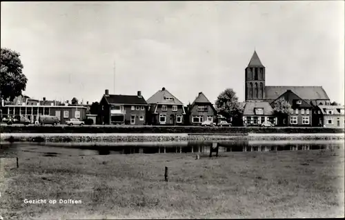 Ak Dalfsen Overijssel, Blick auf den Ort