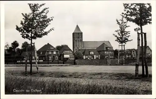 Ak Dalfsen Overijssel, Blick auf den Ort