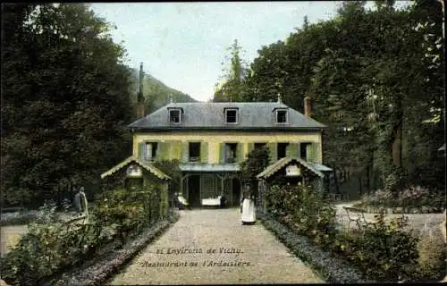 Ak Vichy Allier, Restaurant de l'Ardoisiere
