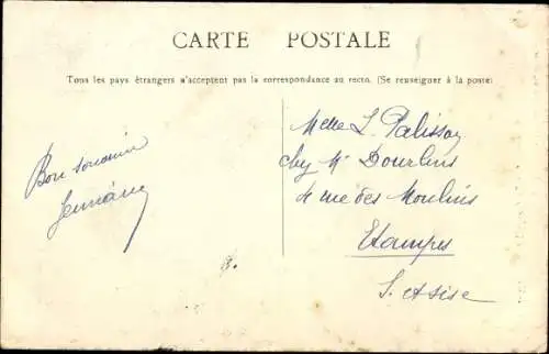 Ak Saint Menoux Allier, L'Eglise