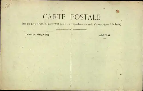 Ak Montbrieux Seine et Marne, Vue d'ensemble du Chateau de Lumiere