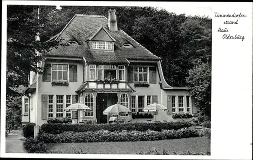 Ak Timmendorfer Strand in Ostholstein, Posterholungsheim Haus Oldenburg, Strandallee 36