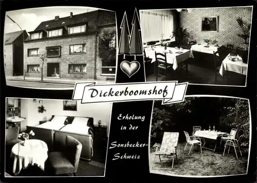 Ak Sonsbeck am Niederrhein, Dickerboomshof, Hochstraße 14