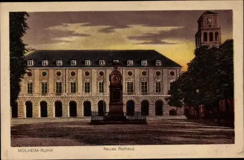 Ak Mülheim an der Ruhr, Neues Rathaus