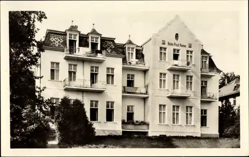 Ak Ostseebad Heringsdorf auf Usedom, FDGB Erholungsheim Paul Heine