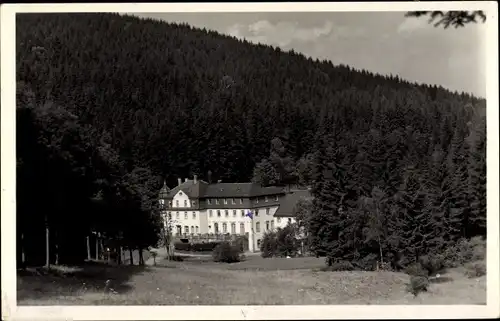 Ak Crottendorf im Erzgebirge, FDGB Erholungsheim Wolfner Mühle