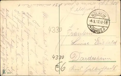 Ak Mülheim an der Ruhr, Schlossbrücke mit Stadtbad