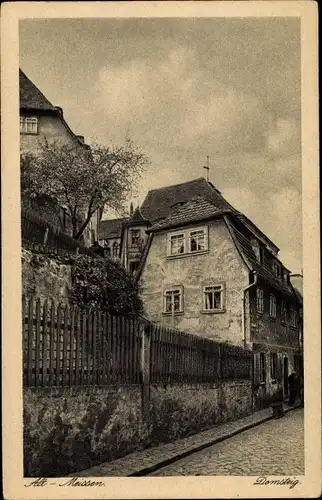 Ak Meißen an der Elbe, Domsteig