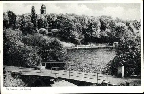 Ak Bochum im Ruhrgebiet, Stadtpark