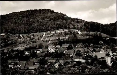 Ak Klaffenbach Welzheimer Wald Rudersberg Baden Württemberg, Panorama